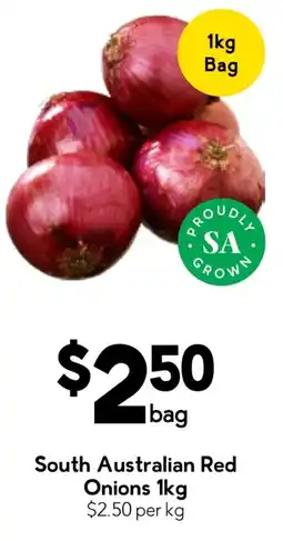 Drakes South Australian Red Onions offer