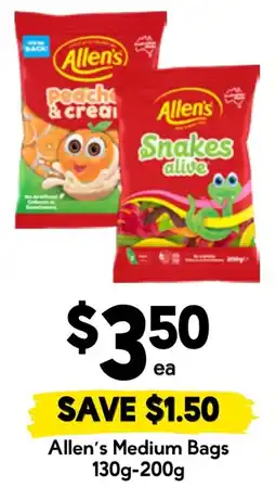 Drakes Allen's Medium Bags offer