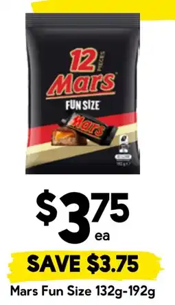 Drakes Mars Fun Size offer