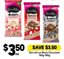Drakes Darrell Lea Block Chocolate offer