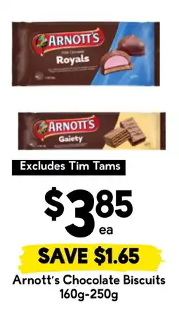 Drakes Arnott's Chocolate Biscuits offer