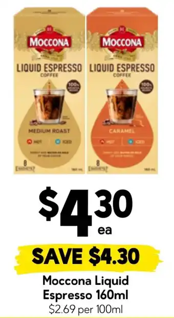 Moccona Liquid Espresso