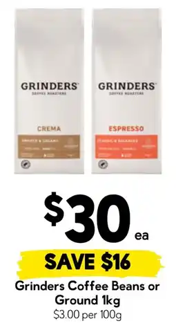 Drakes Grinders Coffee Beans or Ground offer