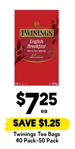 Drakes Twinings English Breakfast Tea Bags offer