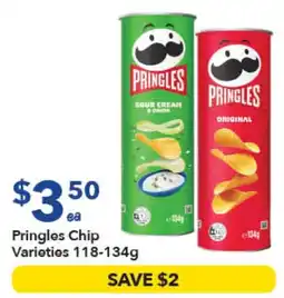 Ritchies Pringles Chip Varieties offer