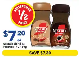 Ritchies Nescafe Blend 43 Varieties offer
