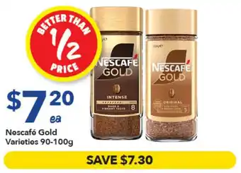 Nescafe Gold Varieties