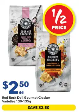 Ritchies Red Rock Deli Gourmet Cracker Varieties offer