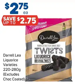 Foodland Darrell Lea Liquorice Varieties offer