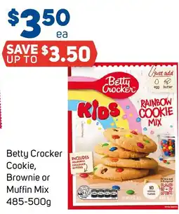 Foodland Betty Crocker Cookie, Brownie or Muffin Mix offer
