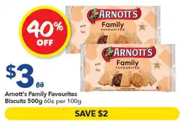 Ritchies Arnott's Family Favourites Biscuits offer