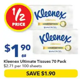 Ritchies Kleenex Ultimate Tissues offer