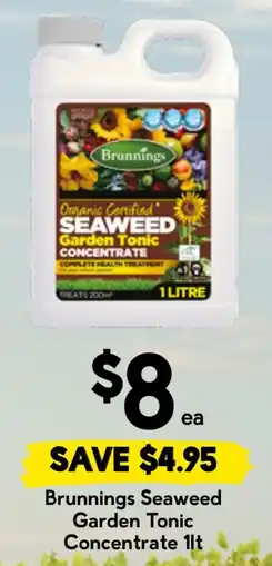 Drakes Brunnings Seaweed Garden Tonic Concentrate offer