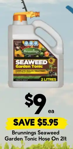 Drakes Brunnins Seaweed Garden Tonic offer