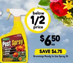 Drakes Brunnings Pest Spray offer