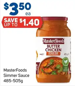 Foodland MasterFoods Simmer Sauce offer