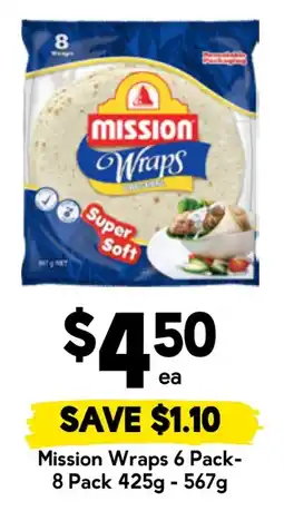 Drakes Mission Wraps offer