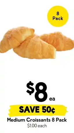 Drakes Medium Croissants offer