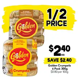 Drakes Golden Crumpets offer