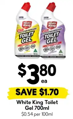 Drakes White King Toilet Gel offer