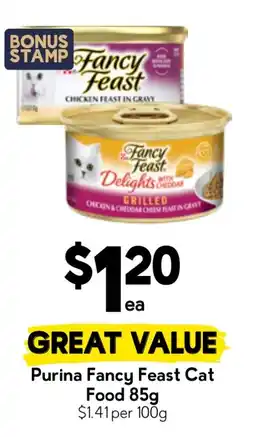Drakes Purina Fancy Feast Cat Food offer