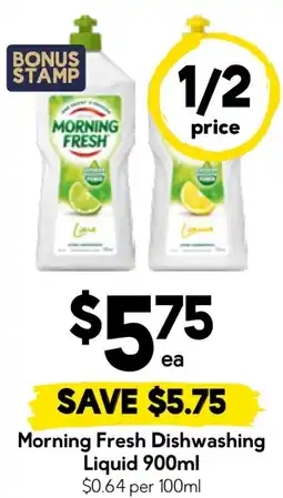 Drakes Morning Fresh Dishwashing Liquid offer
