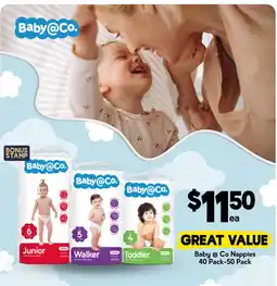 Drakes Baby @ Co Nappies offer