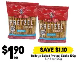 Drakes Bolletje Salted Pretzel Sticks offer
