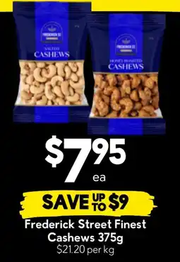 Drakes Frederick Street Finest Cashews offer