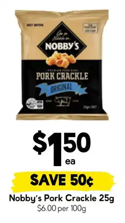 Drakes Nobby's Pork Crackle offer
