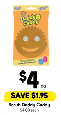 Drakes Scrub Daddy Caddy offer