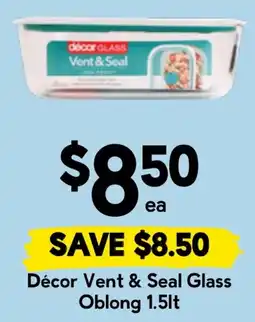Drakes Decor Vent & Seal Glass Oblong offer