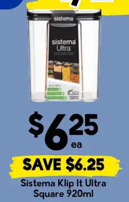 Drakes Sistema Klip It Ultra Square offer
