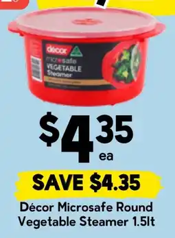Drakes Decor Microsafe Round Vegetable Steamer offer