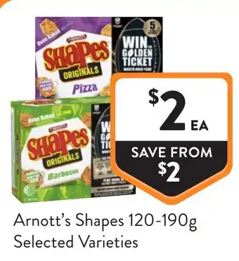 Arnott's Shapes