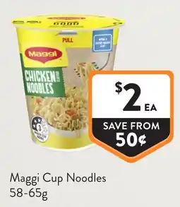 Foodworks Maggi Cup Noodles offer