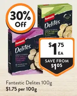 Foodworks Fantastic Delites offer