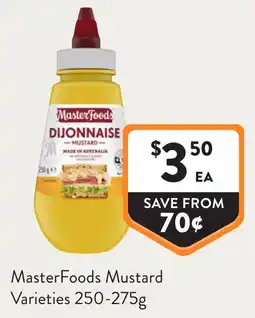 Foodworks MasterFoods Mustard offer