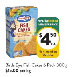Foodworks Birds Eye Fish Cakes offer