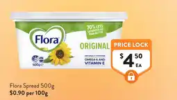 Foodworks Flora Spread offer