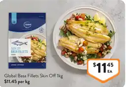 Foodworks Global Basa Fillets Skin Off offer