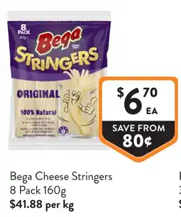 Foodworks Bega Cheese Stringers offer