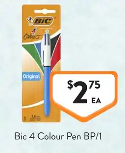 Foodworks Bic 4 Colour Pen BP/1 offer