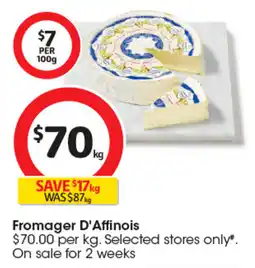 Coles Fromager D'Affinois offer