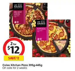 Coles Coles Kitchen Pizza offer