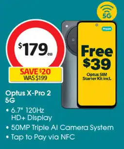 Coles Optus X-Pro 2 5G offer
