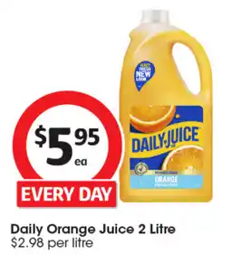 Coles Daily Orange Juice offer