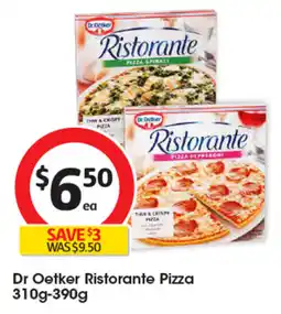 Coles Dr Oetker Ristorante Pizza offer