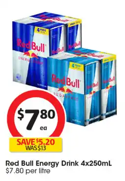 Coles Red Bull Energy Drink offer