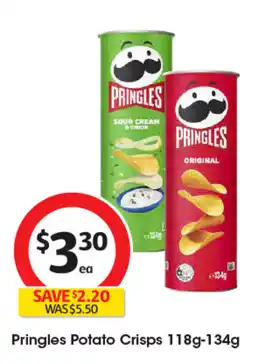 Coles Pringles Potato Crisps offer